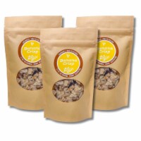 Organic All-Natural Snack | Dehydrated Coconut Snack | 2.7 oz Per Bag