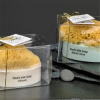 Gracian Goats Milk SS-12 Goats Milk Soap with Sponge - Lemongrass