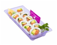 Japanese Food Express Inc Salmon Fresh Sushi Roll Perspective: Main