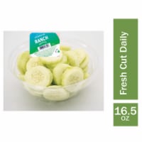 Fresh Cut Cucumber Bowl w/Ranch Dressing