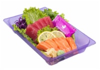 Japanese Food Express Inc Tuna Salmon Sashimi Sushi Perspective: Main