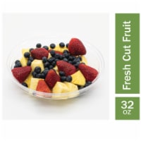 Fresh Cut Strawberry Pineapple & Blueberry Bowl