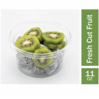 Fresh Cut Dragon Fruit and Kiwi Perspective: Main