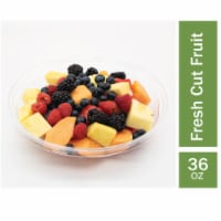 Fresh Cut Mixed Fruit Bowl with Melons and Berries
