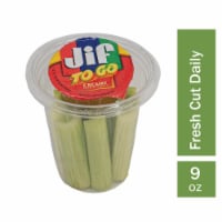 Fresh Cut Celery & Peanut Butter Snack Cup Perspective: Main