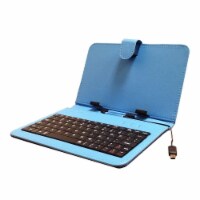 9 Tablet Keyboard and Case Blue