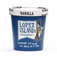 Lopez Island Creamery Handmade Vanilla Ice Cream Pint Perspective: Main