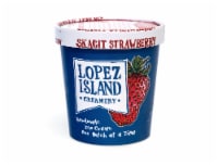 Lopez Island Creamery Skagit Strawberry Ice Cream Pint Perspective: Main
