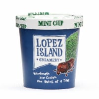Lopez Island Creamery Mint Chip Ice Cream Pint Perspective: Main