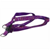 Sassy Dog Wear PRETTY PAISLEY2-H Pretty Paisley Dog Harness- Purple - Small