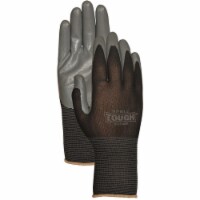 Lfs Glove NT3700BKM Medium Black Nitrile Tough Gloves