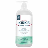 Kirk's 3-in-1 Head to Toe Mint & Eucalyptus Nourishing Cleanser