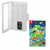 Yoshis Crafted Word with Game Caddy for Nintendo Switch