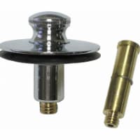 Watco Drain Stopper,Dia. 2 ,Brass ,Chrome  38516-CP