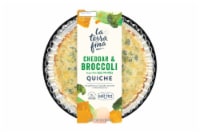 La Terra Fina Cheddar & Broccoli Breakfast Quiche