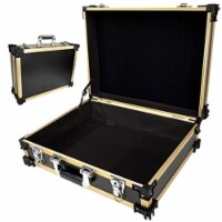 TZ Case STK-216 GBD Stackable Storage& Utility Case  Gold Black Dot
