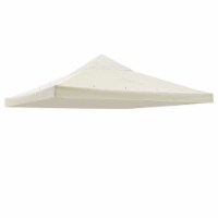 10'x10' Gazebo Top Replacement for 1 Tier Outdoor Canopy Cover Patio Garden Yard Y0041007