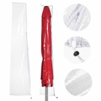 Waterproof PVC Umbrella Cover Bag Outdoor Patio w Zipper Fit 6' 7' 8' 9' 10' Umb