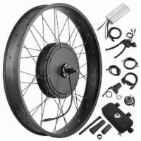 Yescom Electric Bicycle Hub Motor Conversion Kit 26 48V 1000W Front Wheel 470RPM E-Bike