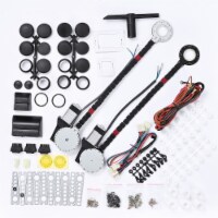 Universal 2 Door Electric Power Window Conversion Kit Lift Roll Up Switch Car Truck Van