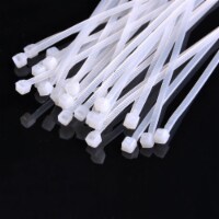 DELight™ 1000x 7-7/8 Cable Wire Zip Tie Self-Locking Nylon Strap LED Rope Light
