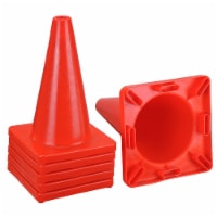 Yescom PVC Traffic Cones Road Overlap Beach Pool Guide Parking School Safety Warning