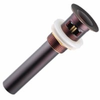 Aquaterior 1 1/2 Bathroom Pop Up Drain Faucet Vessel Vanity Sink Stopper with Overflow Oil