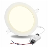 9W LED Flush Mount Ceiling Light Round Flood Down Bright Light W/ Driver