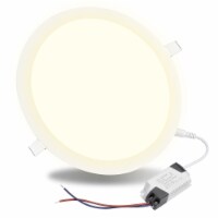 18W LED Ceiling Panel Light Down Bulb Lamp AC 85-265V Energy Saving Warm White