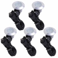 Deck Light Decor Garden Outdoor Romantic Beauty Stair Lamp Cool White Hotel Set of 5