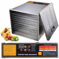 55L Commercial 10 Tray Stainless Steel Food Dehydrator Fruit Meat Jerky Dryer