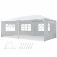 10' x 20' Party Wedding Tent Canopy Outdoor Heavy Duty Pavilion Cater Event White