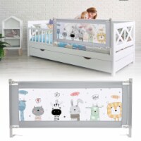 FITNATE Toddler Bed Rails, White