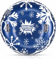 CAMULAND 47-Inch Winter Snow Tube Snowflake Type