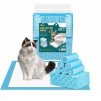 Ownpets Disposable Cat Litter Mat With 6-Layer Leak-proof 17.7 * 13 (50 Pcs) Perspective: Main