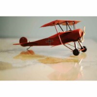 Old Modern Handicrafts AJ005 1917 Red Baron Fokker Triplane Model Airplane