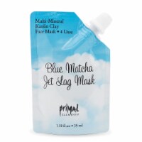 Primal Elements Blue Matcha Jet Lag Face Mask Perspective: Main