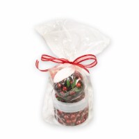 Primal Elements Cranberries Bath Bomb and Candle Gift Set Perspective: Main