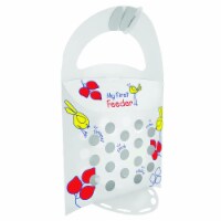 Perch N Peck 581203 14 x 6.5 in. My First Wild Bird Suet Seed Cake Feeder - MP72 - Clear, Red