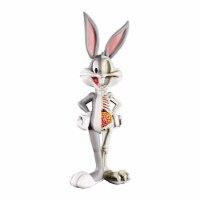 4D Master 4D XXRAY Looney Tunes Bugs Bunny Dissected Vinyl Art Figure