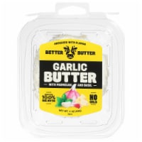 Better Butter Fresh Churned Garlic Butter with Parmesan & Basil