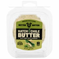 Better Butter Hatch Chile Butter with Aged White Cheddar 3 oz Perspective: Main