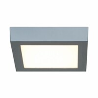 Access Lighting 20802LEDD-SILV-ACR Strike 2.0 LED 7 in. Silver Flush Mount Ceiling Light