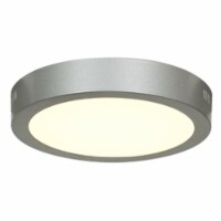Access Lighting 20801LEDD-SILV-ACR Strike 2.0 LED 10 in. Silver Flush Mount Ceiling Light