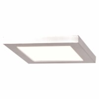 Access lighting 20815LEDD-WH-ACR 9.5 x 9.5 x 0.5 in. Boxer LED Square Flush Mount, White & Ac
