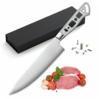 Katsura Cutlery CKGC5B-no logo 8 in. 3 Layers Forged Gyuto Blank Chef Knife