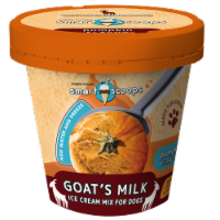 JoJo Modern Pets Smart Scoops Goat's Milk Ice Cream Mix For Dogs - Pumpkin