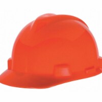Msa Safety Hard Hat,Type 2, Class E,Hi-Vis Orange  C217100