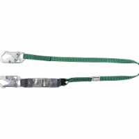Msa Safety Shock-Absorbing Lanyard,Green  10193125