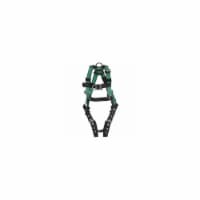 Msa Safety Full Body Harness,V-FORM,M 10197207